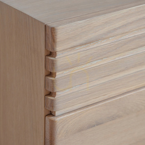 Sideboard Gallery Direct Okayama Eiche 2 Türen 2 Schubladen 131 cm small 5