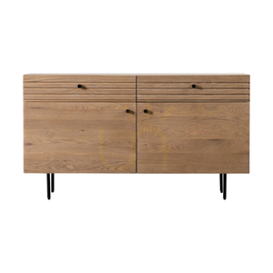 Sideboard Gallery Direct Okayama Eiche 2 Türen 2 Schubladen 131 cm small 0