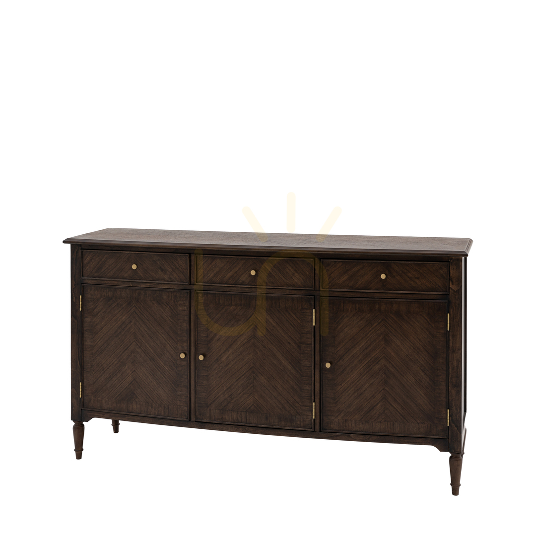 Prüfen Sideboard Gallery Direct Madison 3 Türen 3 Schubladen Mindi kaffeefarben 170 cm Sideboard Gallery Direct Madison 3 Türen 3 Schubladen Mindi kaffeefarben 170 cm