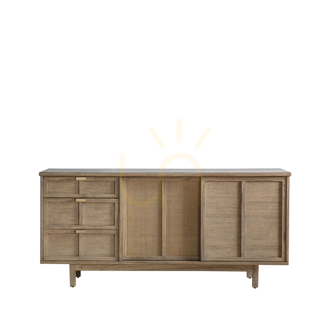 Prüfen Sideboard Gallery Direct Kyoto Natur Rattan 150 cm 3 Schubladen 2 Schiebetüren Sideboard Gallery Direct Kyoto Natur Rattan 150 cm 3 Schubladen 2 Schiebetüren