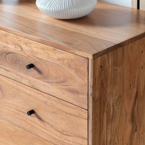 Sideboard Gallery Direct Oklahoma 2 Türen 3 Schubladen Akazienholz natur 153 cm small 2