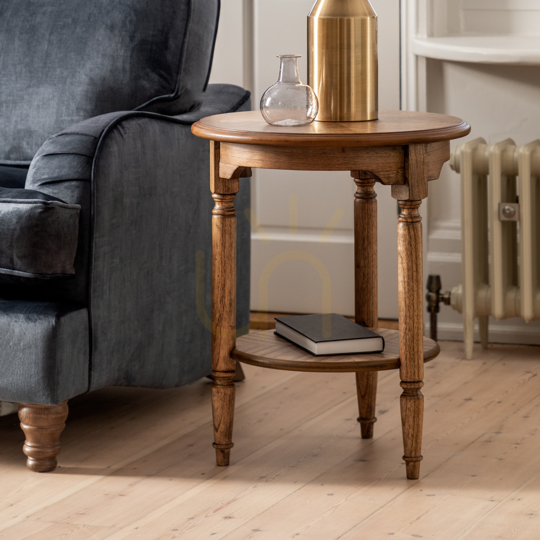 Aussicht Beistelltisch Gallery Direct Highgrove quadratisch 47,5 cm Peroba Mindi-Holz Beistelltisch Gallery Direct Highgrove quadratisch 47,5 cm Peroba Mindi-Holz
