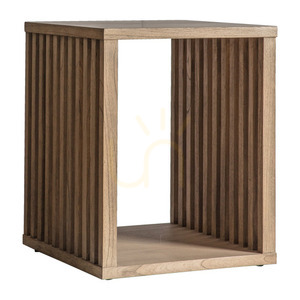 Beistelltisch Gallery Direct Kyoto 45 cm Natur Massiv-Mindi 3 Beistelltisch Gallery Direct Kyoto 45 cm Natur Massiv-Mindi small 3