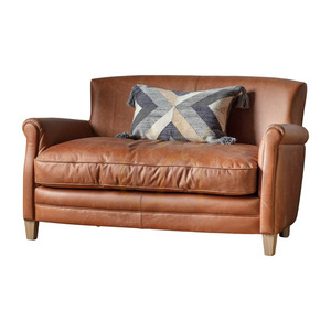Ledersofa Gallery Direct Mr. Paddington Vintage Braun 139,5 cm small 0