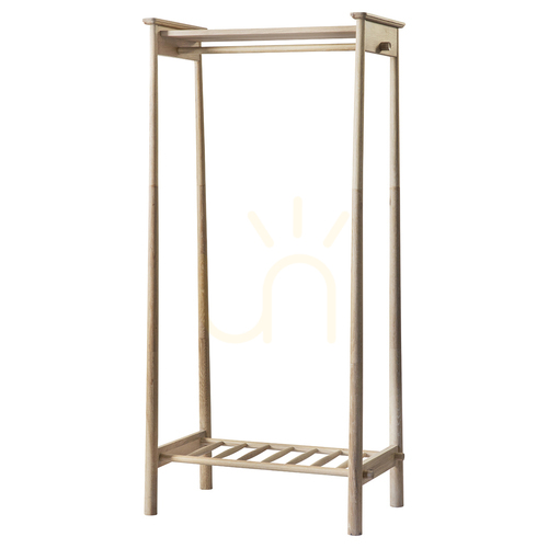 Prüfen Offener Schrank Gallery Direct Wycombe Eiche MDF 82,5x44x174 cm 5055999205771