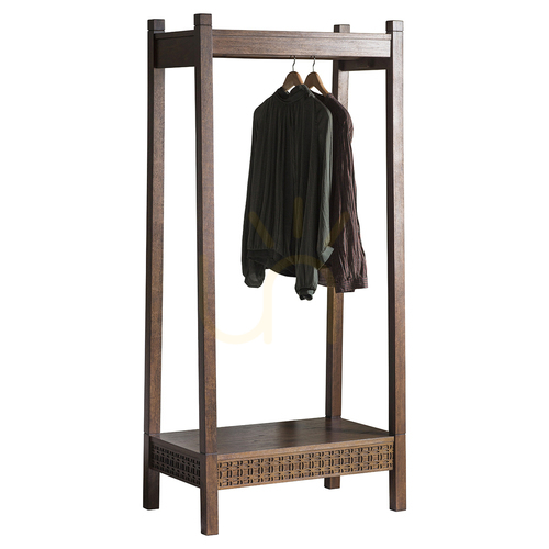 Prüfen Schrank Gallery Direct Boho Retreat braun Mango/Mahagoni 80x50x174 cm