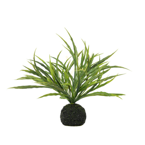 Künstliches Wildgras Gallery Direct mit Erdballen Grün 33 cm small 0