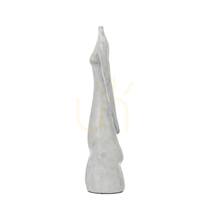 Große dekorative Frauenskulptur Carla sandfarben Polyresin 38 cm Gallery Direct small 2