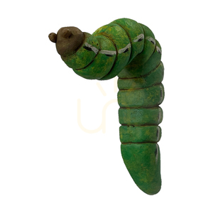 Blumentopfaufhänger Raupe Jackson 2er-Set antikweiß Polyresin Gallery Direct small 0