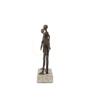 Familienskulptur Gallery Direct Bronze/Grau Polyresin 30 cm auf Steinsockel 2 Familienskulptur Gallery Direct Bronze/Grau Polyresin 30 cm auf Steinsockel small 2