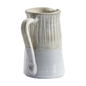Krug Gallery Direct Moresk klein weiß Steingut 16x12x18,5 cm 1 Krug Gallery Direct Moresk klein weiß Steingut 16x12x18,5 cm small 1