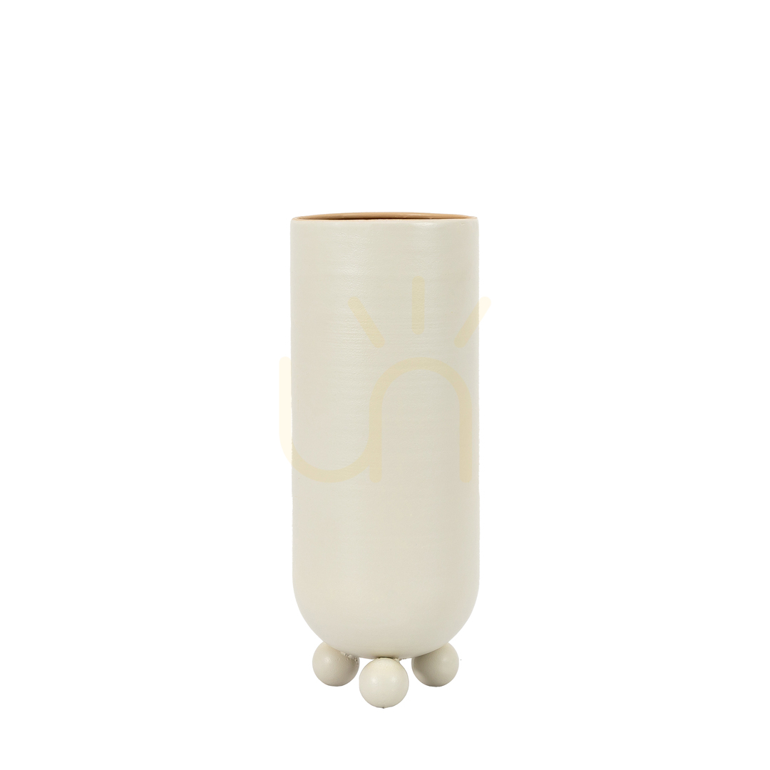 Prüfen Vase Gallery Direct Pluto grau Eisen 25 cm Vase Gallery Direct Pluto grau Eisen 25 cm