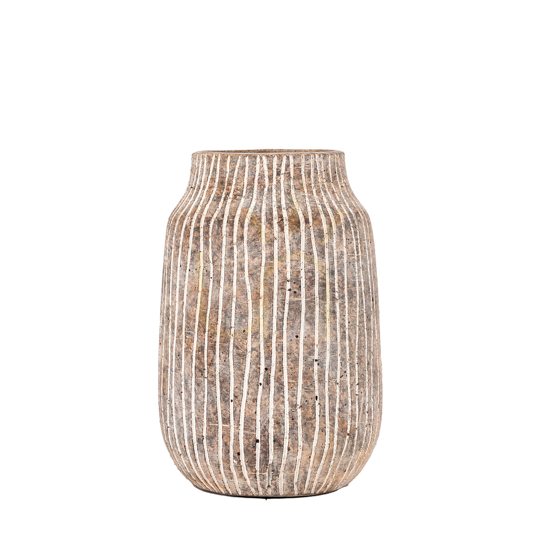 Prüfen Vase Gallery Direct Potosi klein weiß Steingut 23 cm 5059413870965 Vase Gallery Direct Potosi klein weiß Steingut 23 cm 5059413870965