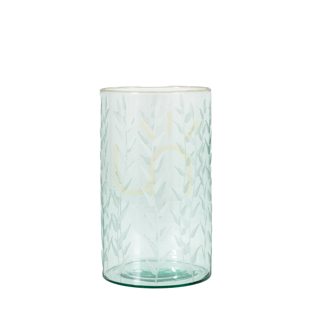 Prüfen Vase Gallery Direct Sorrel groß aus recyceltem Glas grün 26 cm Vase Gallery Direct Sorrel groß aus recyceltem Glas grün 26 cm