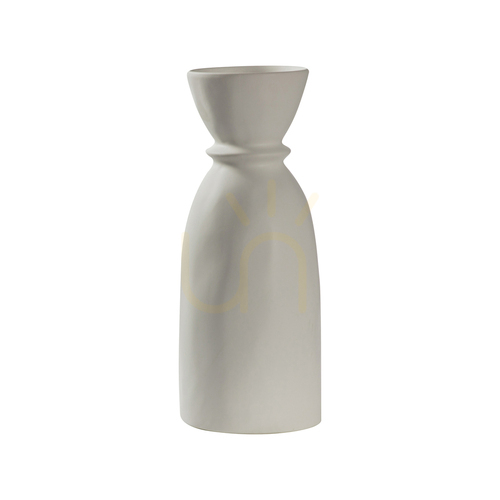 Prüfen Flaschenvase Gallery Direct Takada weiß Steingut 48 cm