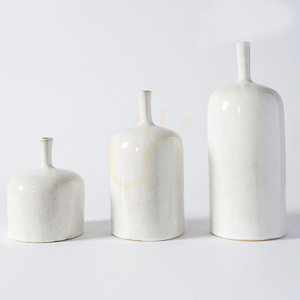 Keramik Dekoobjekte 3er-Set Gallery Direct natur 12,5 x 12,5 x 32/24/16 cm small 5