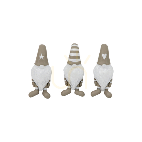 Prüfen Gonk Topfhänger Set 3 Beige Polyresin Gallery Direct Gerald 5059413756467