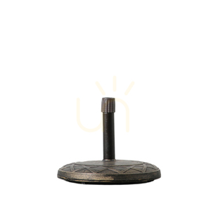 Schirmständer Gallery Direct Vazzano schwarz 20 kg aus Zement und Stahl 45 cm small 0