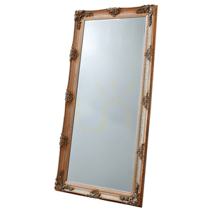 Spiegel Gallery Direct Abbey Leaner Gold Barock Holzrahmen 165 x 79,5 cm small 2