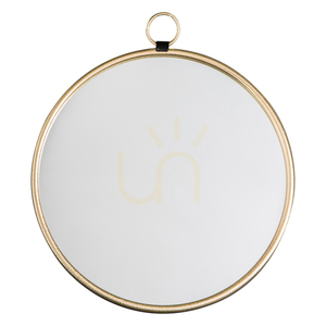 Spiegel Gallery Direct Bayswater Gold rund 61x70 cm Metallrahmen mit Schlaufe 0 Spiegel Gallery Direct Bayswater Gold rund 61x70 cm Metallrahmen mit Schlaufe small 0