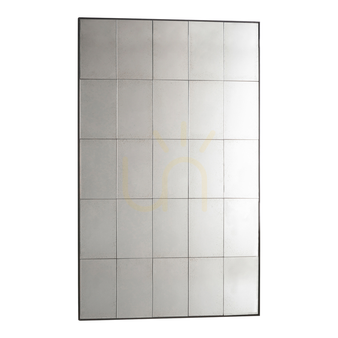 Prüfen Spiegel Gallery Direct Boxley antik 100x160 cm Metallrahmen Spiegel Gallery Direct Boxley antik 100x160 cm Metallrahmen