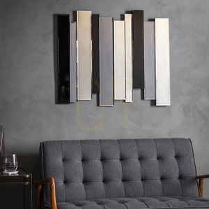 Spiegel Gallery Direct Duval Wandspiegel schwarz silber geräuchert 80 x 70 cm 3 Spiegel Gallery Direct Duval Wandspiegel schwarz silber geräuchert 80 x 70 cm small 3