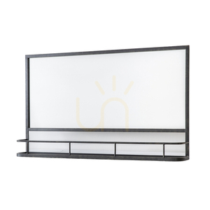 Spiegel Gallery Direct Emerson Overmantel Holzkohle mit Ablage 106 x 63 cm 3 Spiegel Gallery Direct Emerson Overmantel Holzkohle mit Ablage 106 x 63 cm small 3