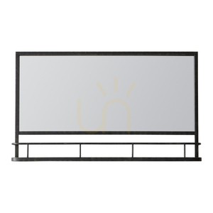 Spiegel Gallery Direct Emerson Overmantel Holzkohle mit Ablage 106 x 63 cm 0 Spiegel Gallery Direct Emerson Overmantel Holzkohle mit Ablage 106 x 63 cm small 0