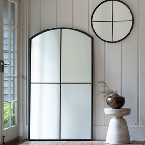 Fensterspiegel Gallery Direct Frida schwarz 90x160 cm Eisen MDF Glas 3 Fensterspiegel Gallery Direct Frida schwarz 90x160 cm Eisen MDF Glas small 3
