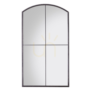 Fensterspiegel Gallery Direct Frida schwarz 90x160 cm Eisen MDF Glas 0 Fensterspiegel Gallery Direct Frida schwarz 90x160 cm Eisen MDF Glas small 0