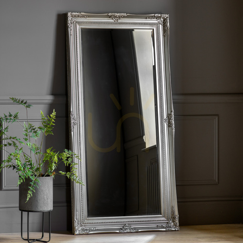 Prüfen Ganzkörperspiegel Gallery Direct Hampshire Antiksilber 170 × 84 cm