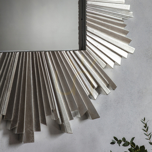 Wandspiegel Gallery Direct Herzfeld, silber, 93 × 127 cm small 2