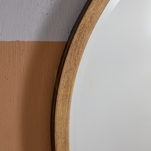 Rundspiegel Gallery Direct Higgins antikes Gold 60 cm small 4