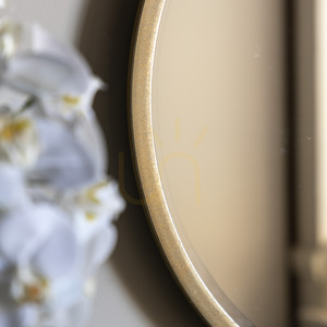Rundspiegel Gallery Direct Higgins antikes Gold 60 cm small 5