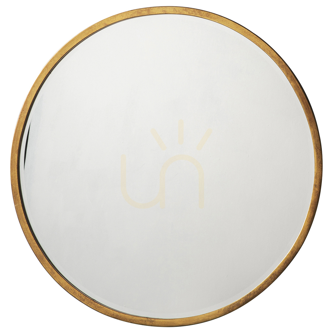 Prüfen Runder Wandspiegel Gallery Direct Higgins 80 cm antikes Gold Metallrahmen Runder Wandspiegel Gallery Direct Higgins 80 cm antikes Gold Metallrahmen