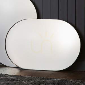 Spiegel Gallery Direct Hurston Ellipse Champagner Metallrahmen 60x90 cm 1 Spiegel Gallery Direct Hurston Ellipse Champagner Metallrahmen 60x90 cm small 1