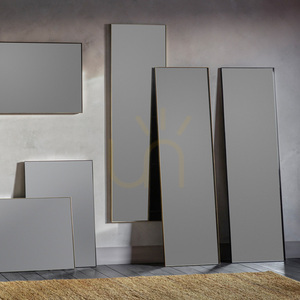 Spiegel Gallery Direct Hurston Leaner Champagner 50x170 cm Rechteckig small 1