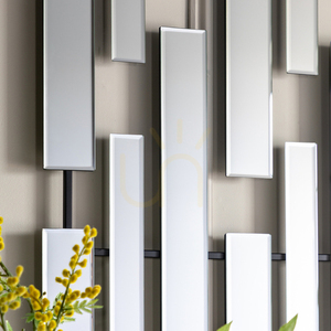 Spiegel Gallery Direct Parsloes silber 77x120 cm Eisen Glas small 2