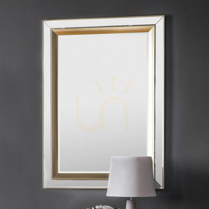 Spiegel Gallery Direct Phantom rechteckig gold 79 x 109,5 cm Ganzkörperspiegel 1 Spiegel Gallery Direct Phantom rechteckig gold 79 x 109,5 cm Ganzkörperspiegel small 1