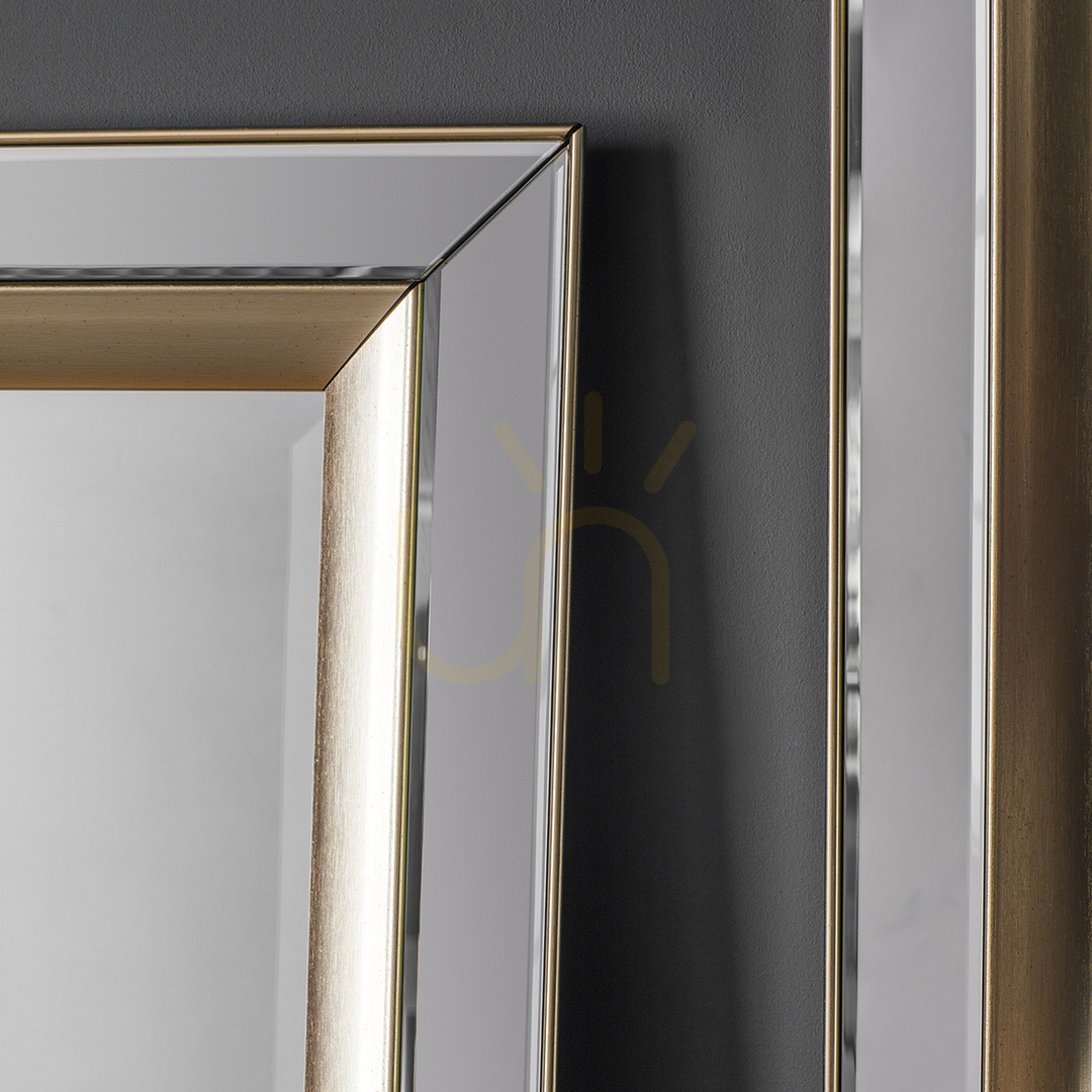 Vorschau Spiegel Gallery Direct Phantom rechteckig gold 79 x 109,5 cm Ganzkörperspiegel Spiegel Gallery Direct Phantom rechteckig gold 79 x 109,5 cm Ganzkörperspiegel