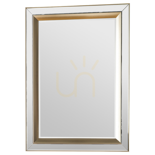 Prüfen Spiegel Gallery Direct Phantom rechteckig gold 79 x 109,5 cm Ganzkörperspiegel