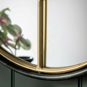 Spiegel rund Gallery Direct Rocca schwarz gold 60 cm Fensterspiegel 3 Spiegel rund Gallery Direct Rocca schwarz gold 60 cm Fensterspiegel small 3