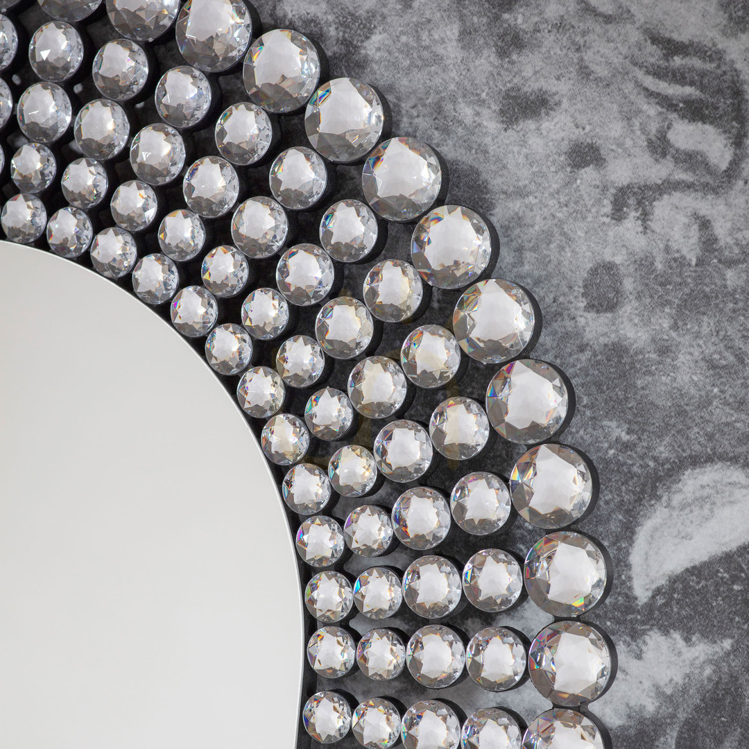 Vorschau Spiegel Gallery Direct Sharrington oval silber 70x121 cm mit Juwelrahmen Spiegel Gallery Direct Sharrington oval silber 70x121 cm mit Juwelrahmen