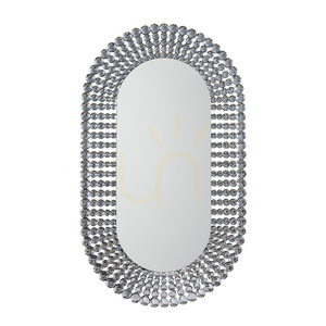 Spiegel Gallery Direct Sharrington oval silber 70x121 cm mit Juwelrahmen 0 Spiegel Gallery Direct Sharrington oval silber 70x121 cm mit Juwelrahmen small 0