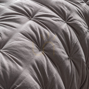Tagesdecke Gallery Direct Opulent Velvet Samt Neutral 220 x 240 cm small 3