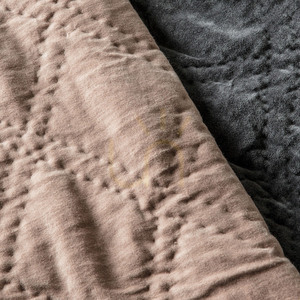 Tagesdecke Gallery Direct Blush Baumwollsamt gesteppt 240 x 260 cm small 2