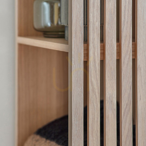 Offener Schrank Gallery Direct Okayama Eiche 80x45x175 cm small 2
