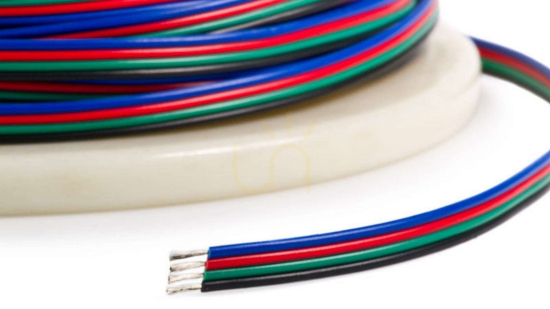 Vorschau Vieradriges Kabel für RGB-LED-Band Vieradriges Kabel für RGB-LED-Band