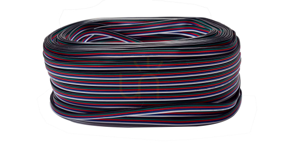 Fünfadriges RGBW-Kabel für LED-Streifen 5 × 0,35 mm²