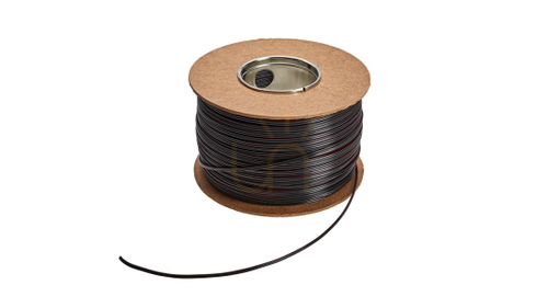 Prüfen Kabel für Leds TLGYp 2x0,50 mm2 schwarz